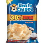 UNCLE CHIPS PLAIN SALTED 50GM