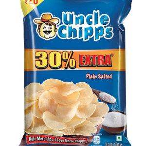UNCLE CHIPS PLAIN SALTED 50GM