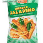 Cheddar Jalapeno Tubes - 80g